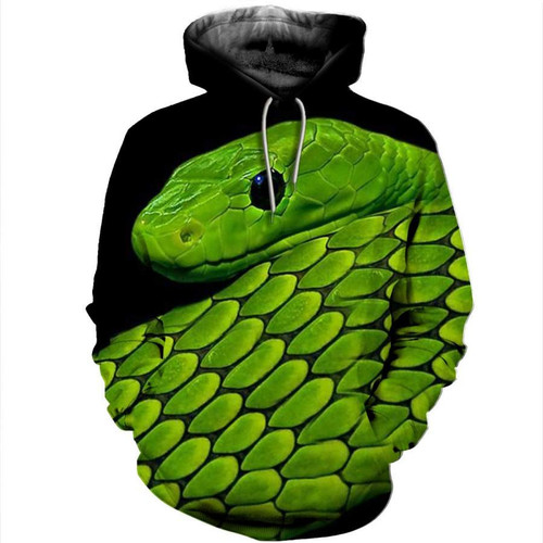 Snake 3D All Over Print Hoodie, Or Zip-up Hoodie