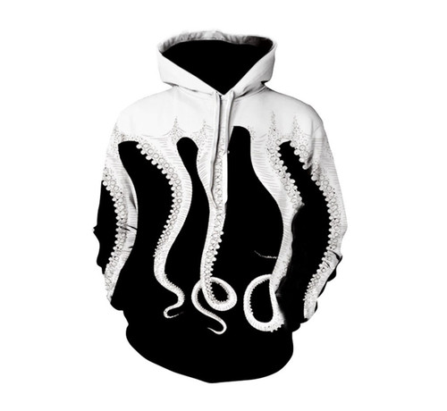 Octopus 3D All Over Print Hoodie, Or Zip-up Hoodie