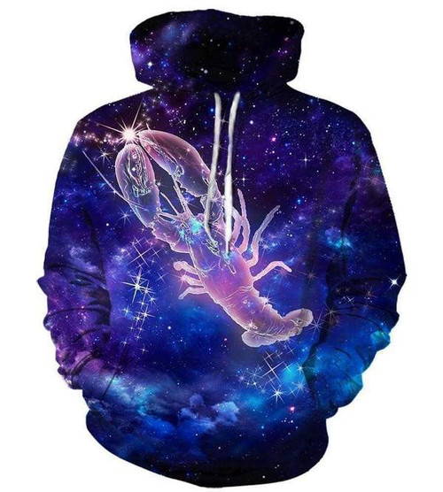 Horoscope Cancer 3D All Over Print Hoodie, Or Zip-up Hoodie