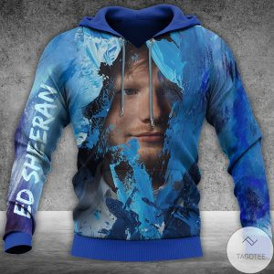 Smiling Man Blue Ed Sheeran For Unisex 3D All Over Print Hoodie, Or Zip-up Hoodie