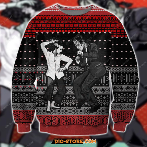 Pulp Frankenstein 3d Print Ugly Christmas Sweater