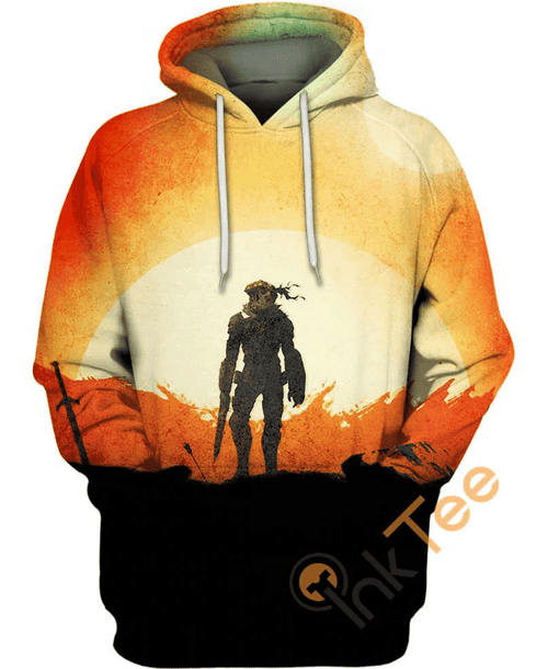 Film Character Goblin Slayer Sunset Hoodie 3D All Over Print Hoodie