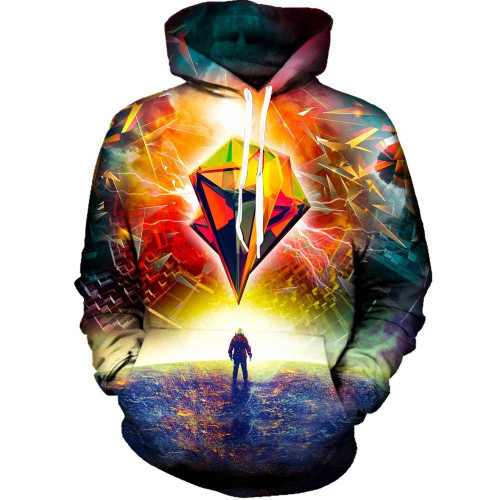 Astronauts Prism For Unisex 3D All Over Print Hoodie, Zip-up Hoodie