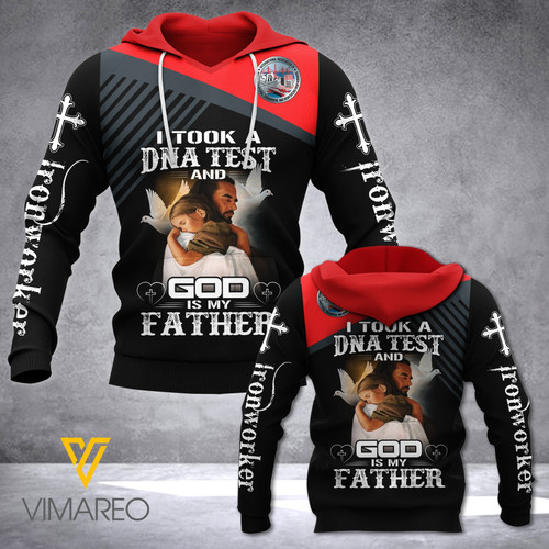 Ironworker Said : God Is My Father 3D All Over Print Hoodie, Zip-up Hoodie