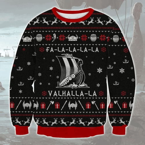 Viking Ugly Christmas Sweater 3D All Over Print