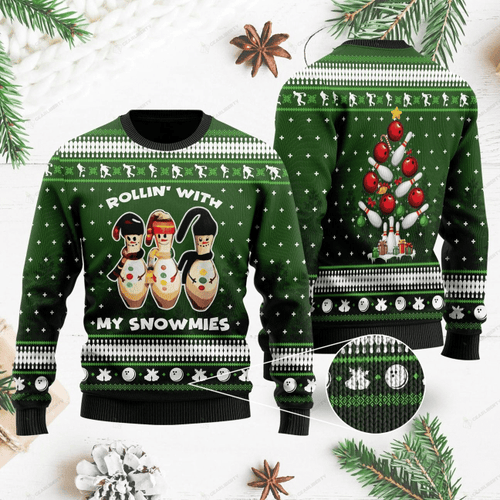 Snowman For Unisex Ugly Christmas Sweater, All Over Print Sweatshirt