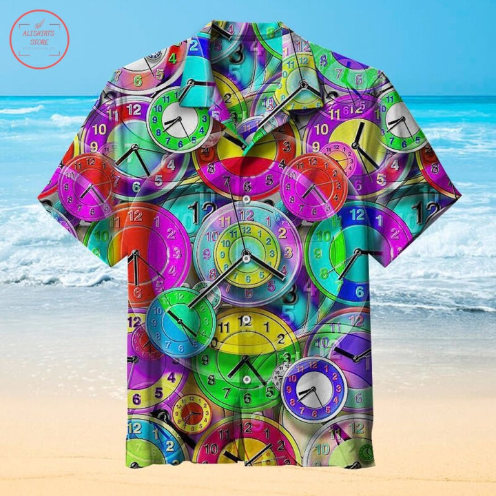 The Art of Clock and Hypnosis Hawaiian shirt