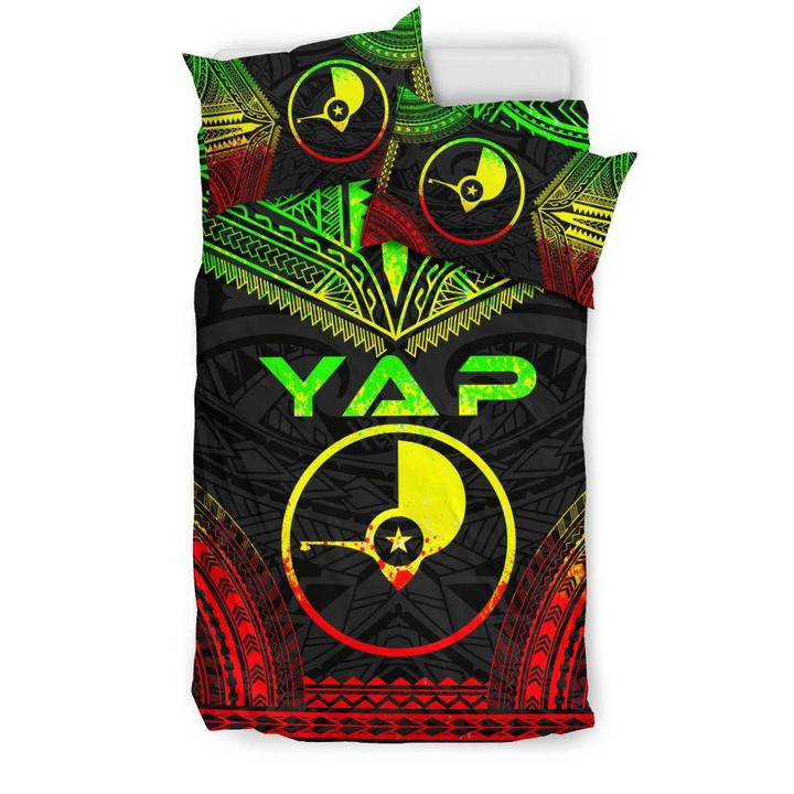 Yap Polynesian Chief Reggae  Bed Sheets Spread  Duvet Cover Bedding Sets