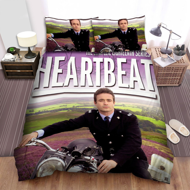 Heartbeat Pc Joe Mason Poster Bed Sheets Spread  Duvet Cover Bedding Sets