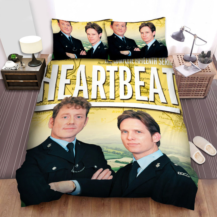 Heartbeat Movie Poster 2 Bed Sheets Spread  Duvet Cover Bedding Sets