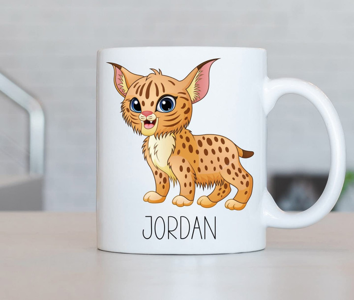 Personalized Lynx Coffee Mug Lynx Gifts Gifts For Mom Dad Child Couple Friends Coworkers Family