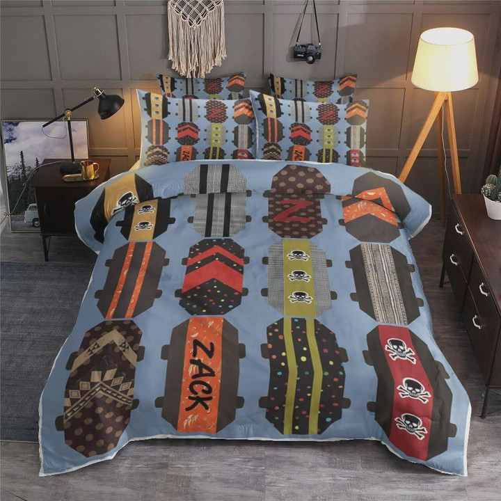 Skateboard Sports Equipment  Bed Sheets Spread  Duvet Cover Bedding Sets