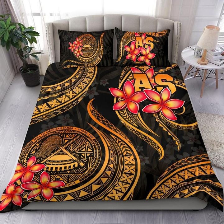 Hibiscus Samoa Duvet Cover Bedding Set