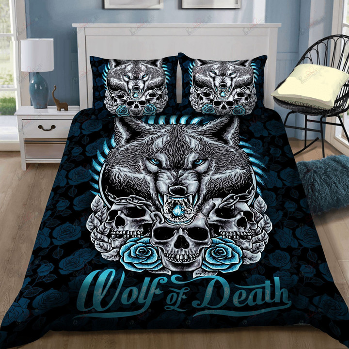 Wolf Of Death Bed Sheets Duvet Cover Bedding Set Great Gifts For Birthday Christmas Thanksgiving