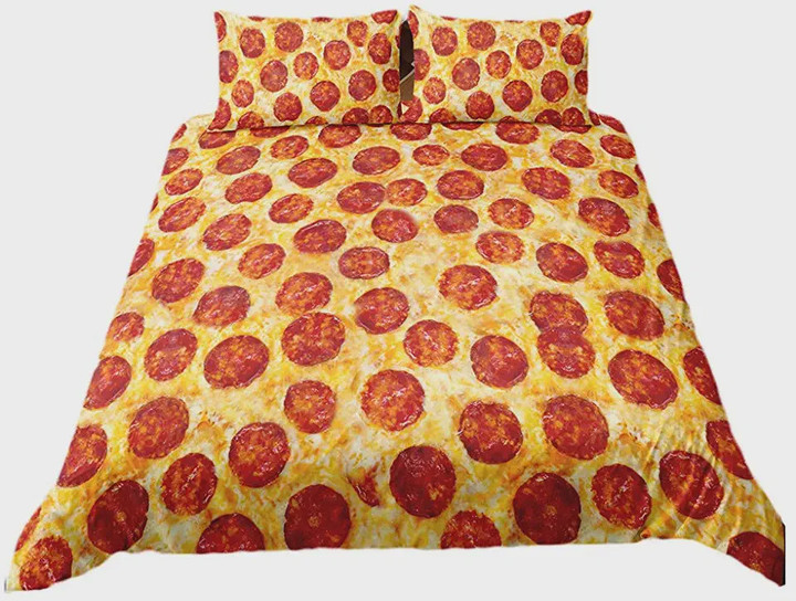 Pizza Bedding Set (Duvet Cover & Pillow Cases)