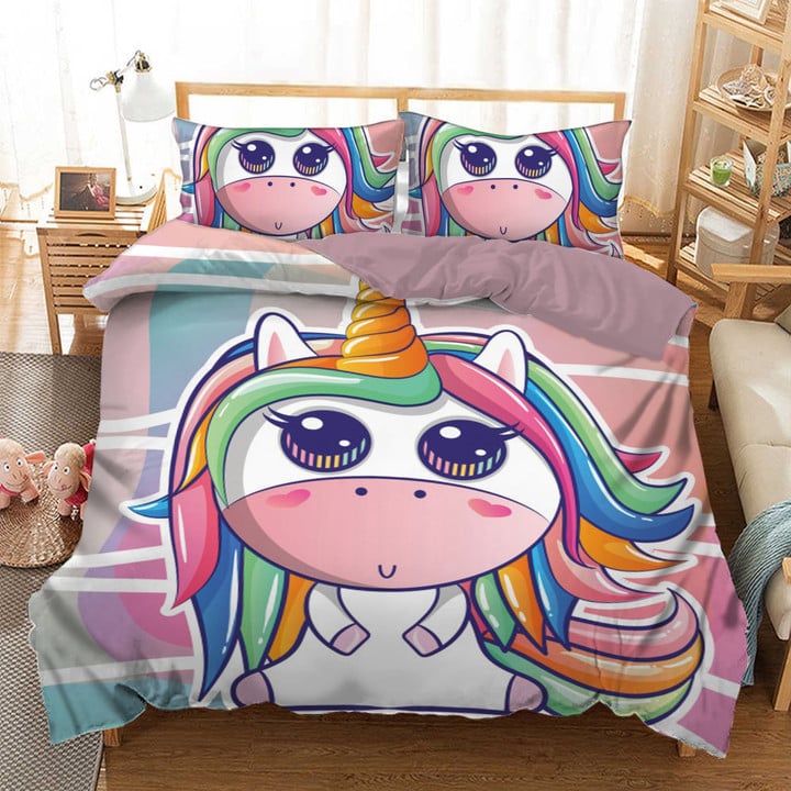 Unicorn  Bed Sheets Spread  Duvet Cover Bedding Sets