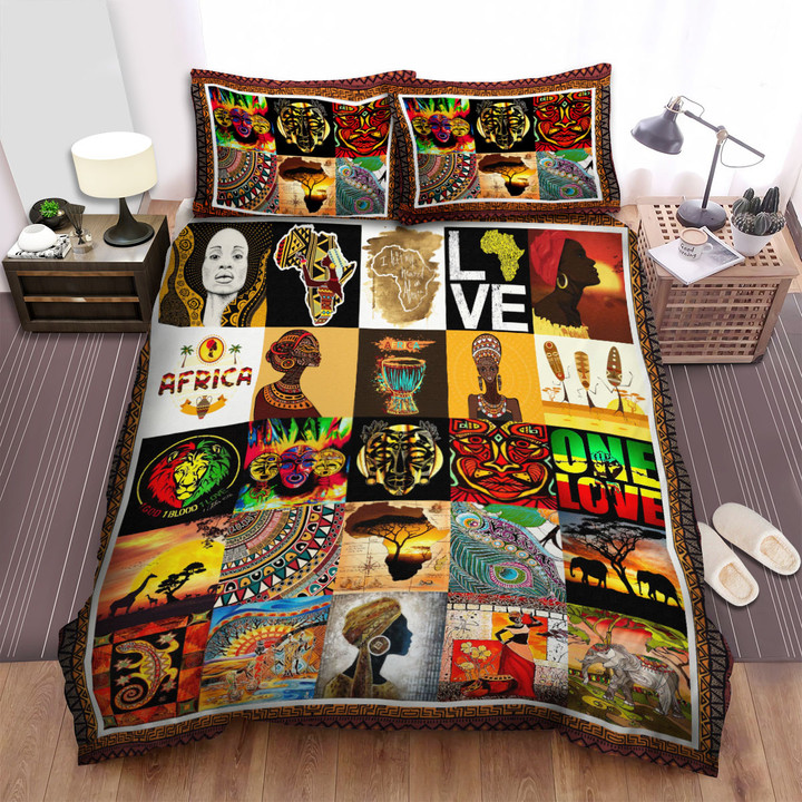 Special African Culture Bed Sheets Spread Duvet Cover Bedding Sets