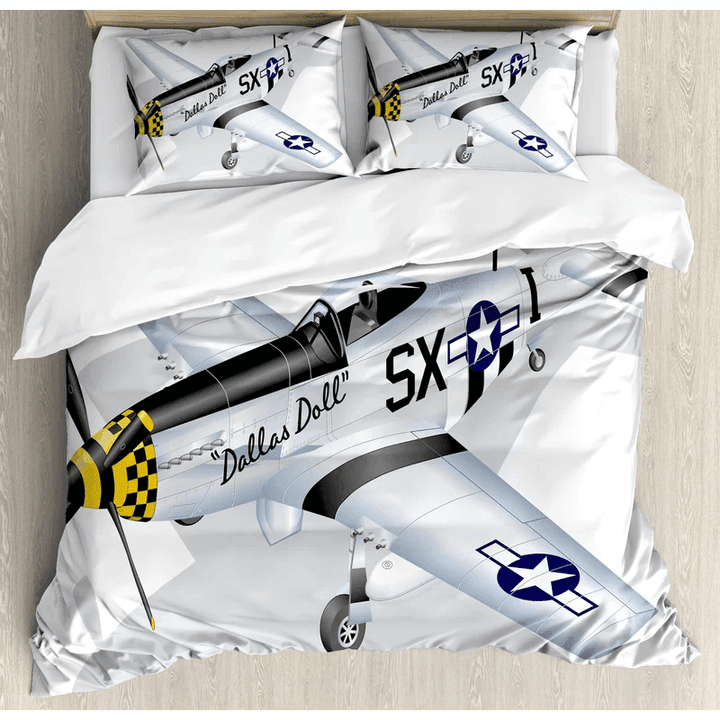 Airplane Cotton Bed Sheets Spread Comforter Duvet Cover Bedding Sets