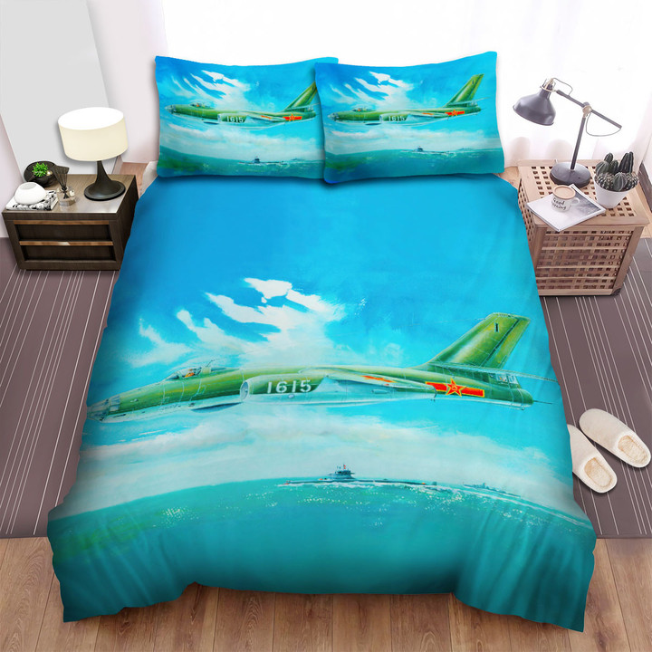 Military Weapon Ww2, Soviet Air Force Il 28 Bomber Bed Sheets Spread Duvet Cover Bedding Sets Plane