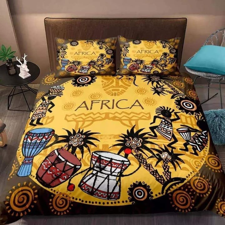 African Proud Bed Sheets Spread Duvet Cover Bedding Sets
