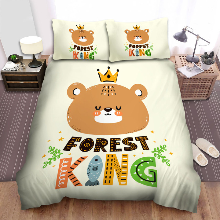 Foerest King From The Grizzly Bear Art Bed Sheets Spread Duvet Cover Bedding Sets