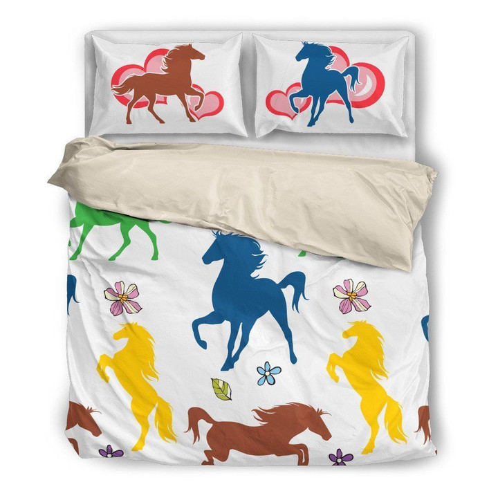 Horse  Bed Sheets Spread  Duvet Cover Bedding Sets