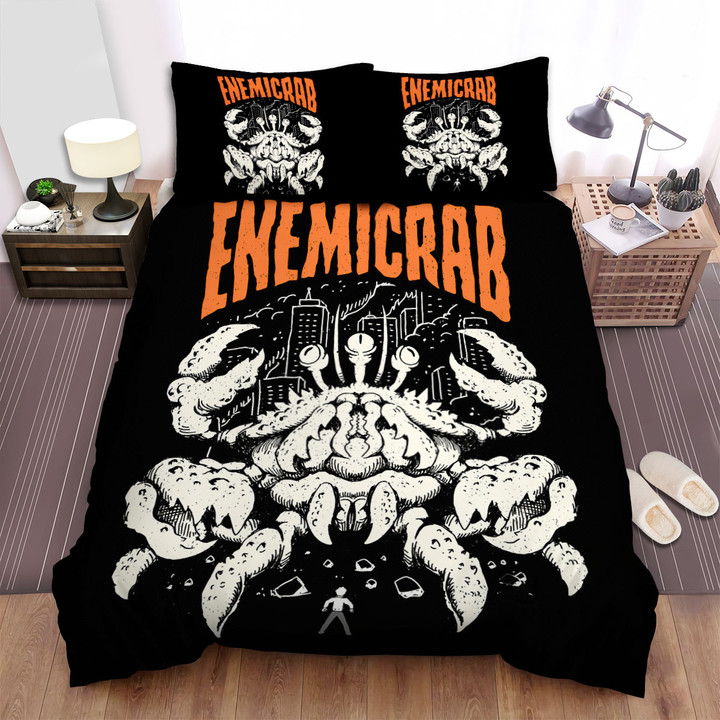 The Enemi Crab Bed Sheets Spread Duvet Cover Bedding Sets