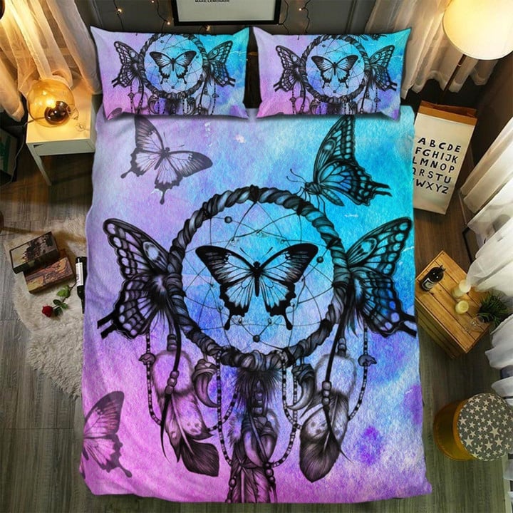 3D Galaxy Unicorn On The Dreamcatcher  Bed Sheets Spread  Duvet Cover Bedding Sets