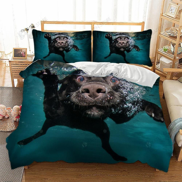 Rat Swimming In Water Bed Sheets Duvet Cover Bedding Set Great Gifts For Birthday Christmas Thanksgiving