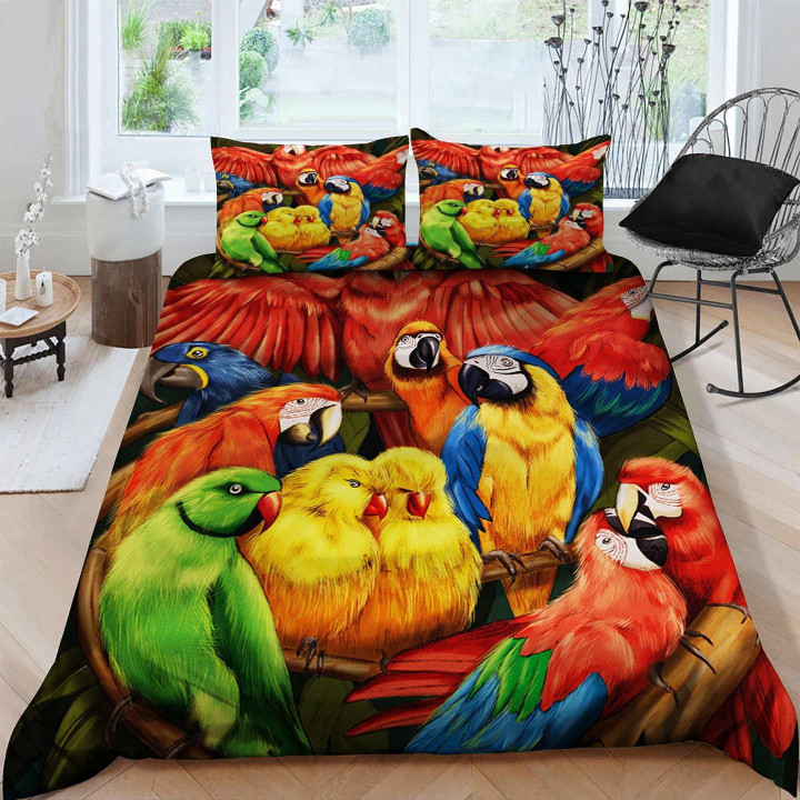 Parrot  Bed Sheets Spread  Duvet Cover Bedding Sets