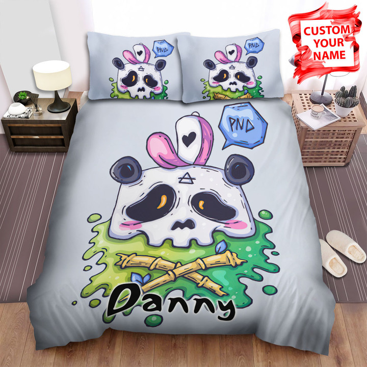 Personalized The Wildlife - The Panda Warning Signal Bed Sheets Spread Duvet Cover Bedding Sets
