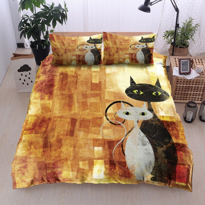 Cat  Bed Sheets Spread  Duvet Cover Bedding Sets