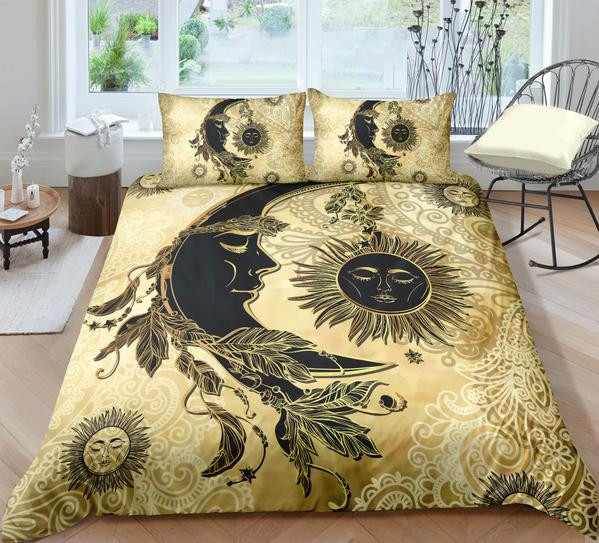 Moon Sun Dreamcatcher  Bed Sheets Spread  Duvet Cover Bedding Sets