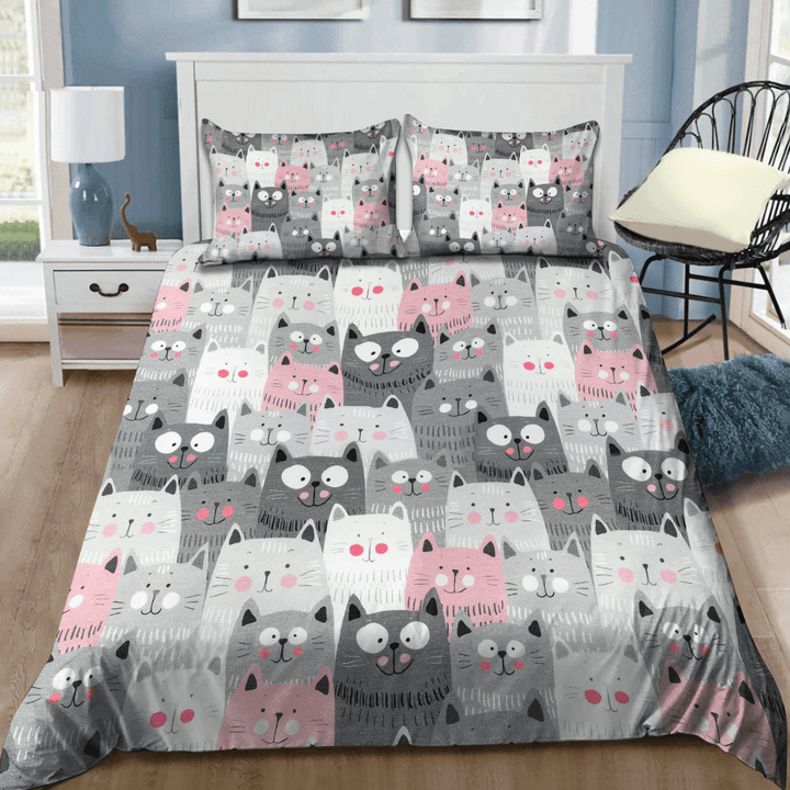 Cat Duvet Cover Bedding Set