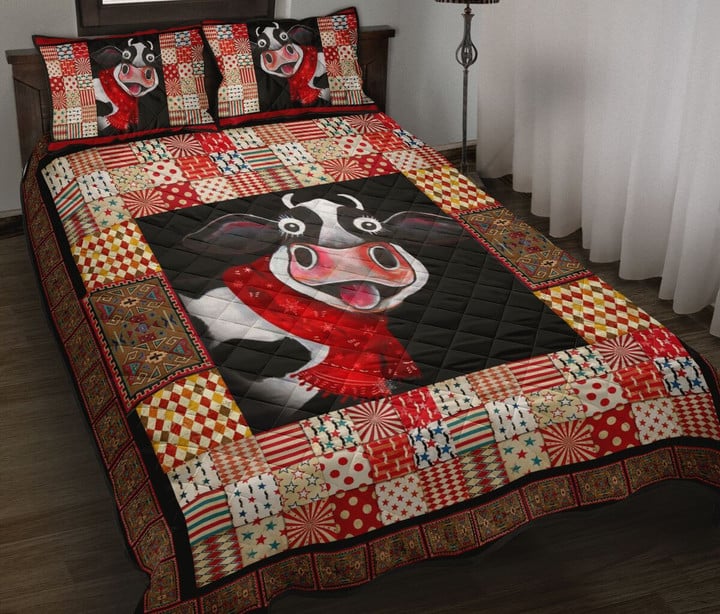 3D Funny Cow Pattern  Bed Sheets Spread  Duvet Cover Bedding Sets