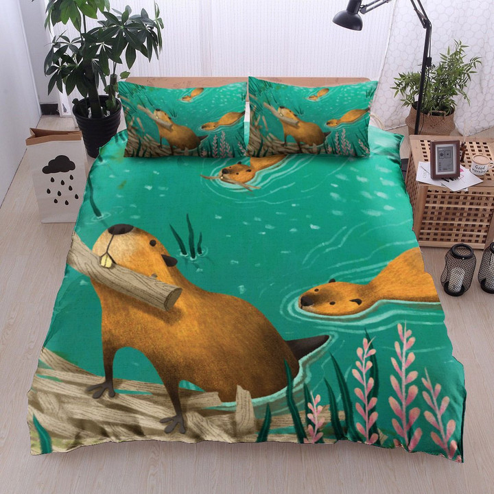 Otter  Bed Sheets Spread  Duvet Cover Bedding Sets