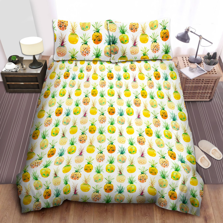 Pineapples Kokomo Bedding Set (Duvet Cover & Pillow Cases)