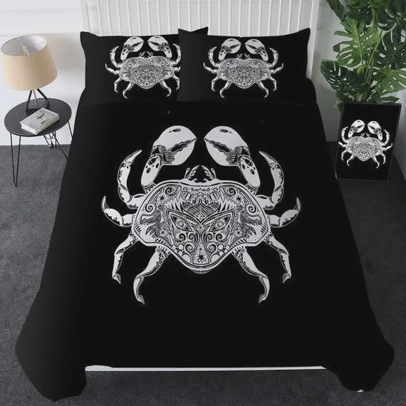 3D Ocean Crab  Bed Sheets Spread  Duvet Cover Bedding Sets
