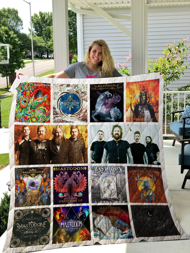 Mastodon Albums Quilt Blanket For Fans