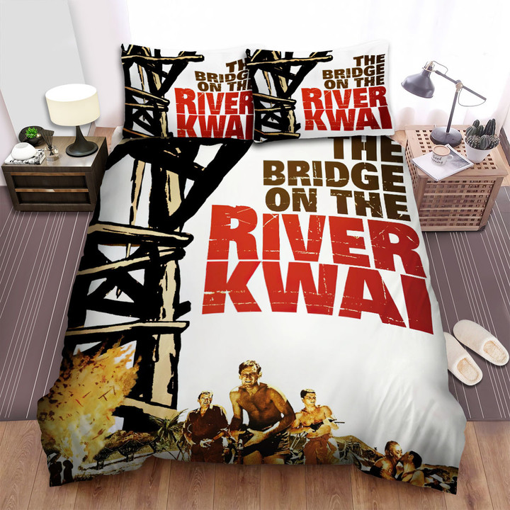 The Bridge On The River Kwai (1957) Movie Art Bed Sheets Spread Comforter Duvet Cover Bedding Sets