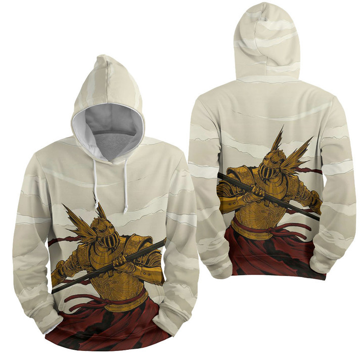 Elden Ring - The Golden Warrior 3d Full Over Print Hoodie Zip Hoodie Sweater Tshirt