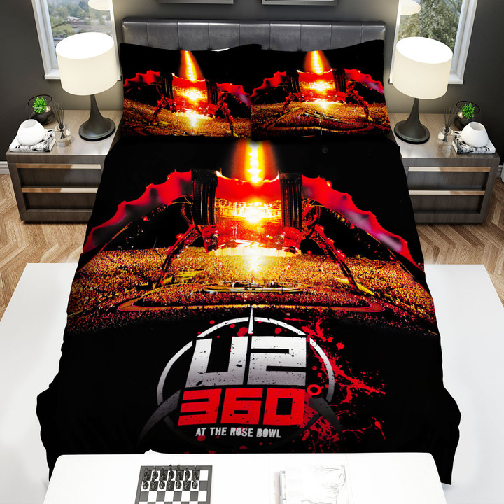 U2 Album Cover U2 360 Bed Sheets Spread Comforter Duvet Cover Bedding Sets
