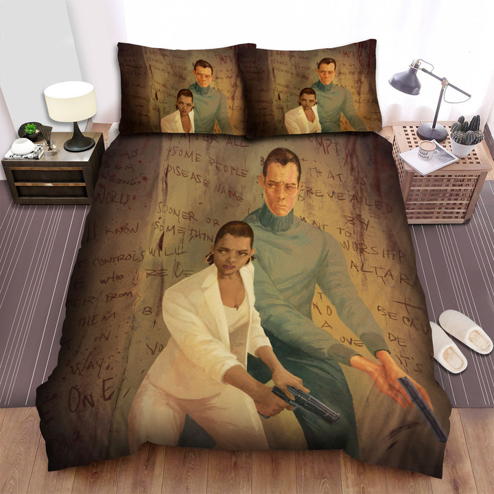 The Empty Man Movie Cartoon Photo Bed Sheets Spread Comforter Duvet Cover Bedding Sets
