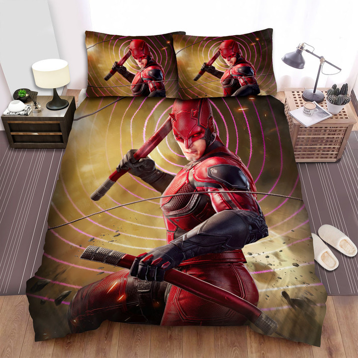 Daredevil Ready To Fight 3d Bed Sheets Spread Duvet Cover Bedding Sets