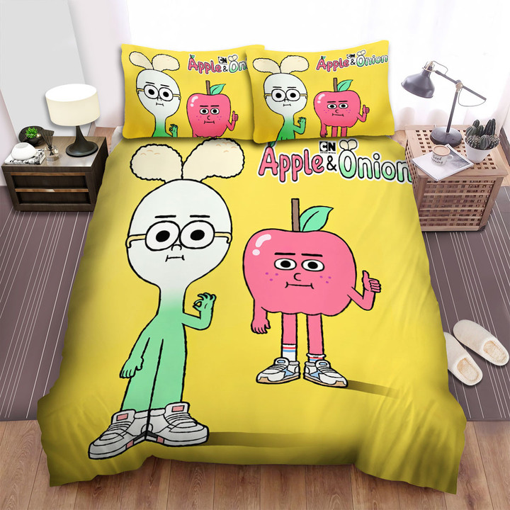 Apple & Onion Season 1 Poster Bed Sheets Spread Duvet Cover Bedding Sets