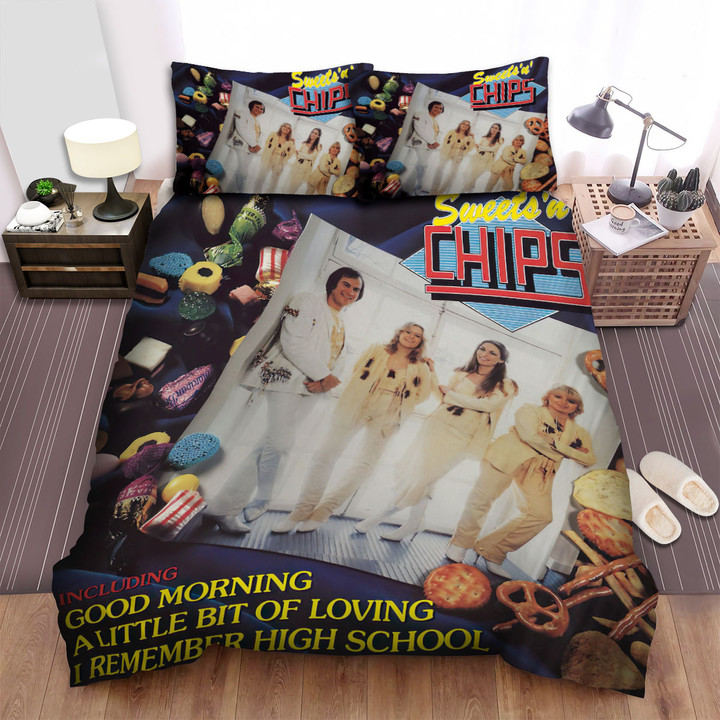 Chips Cover Photo Bed Sheets Spread Comforter Duvet Cover Bedding Sets