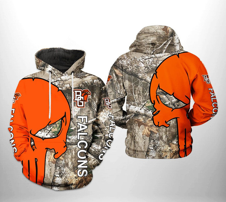Bowling Green Falcons For Unisex 3D All Over Print Hoodie, Zip-up Hoodie