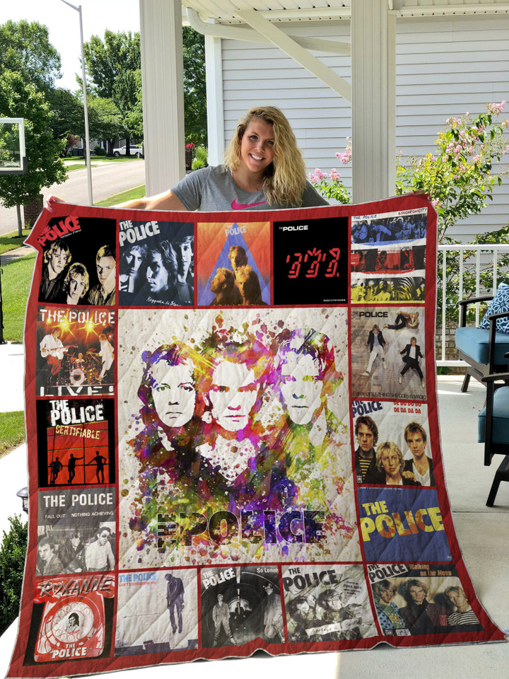 The Police Style 2 Quilt Blanket