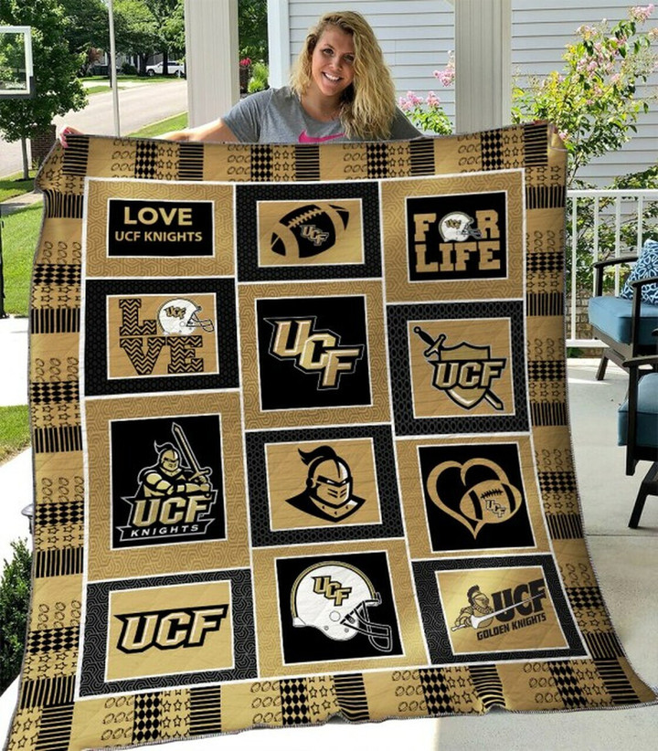 Ncaa Ucf Knights Quilt Blanket #1145