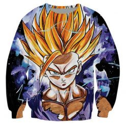 Dragon Ball Z Son Goku Ugly Christmas Sweater, All Over Print Sweatshirt